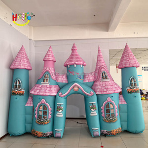 أفضل بيع نفخ حزب الديكور الكرتون نفخ القلعة القوس - Product Image 1