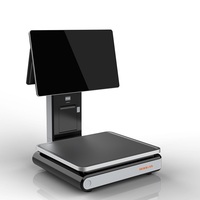 Pantalla táctil Impresión de código de barras Inteligencia artificial Computadora PC Venta al por menor Balanza de pesaje