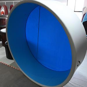 สระว่ายน้ำเป่าลมทรงกลมแบบพับได้ วัสดุ PVC เป็นมิตรกับสิ่งแวดล้อม พร้อมบันไดและตัวกรอง สำหรับใช้ในบ้านและกลางแจ้ง - Product Image 3