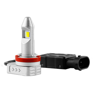 Kit de conversion de phares LED extrêmement super lumineux ADT 30W 5600LM 9005, ampoule LED antibrouillard tricolore 3000K 6000K 8000K avec base dissipateur thermique - Product Image 4