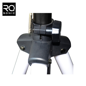 RQSONIC-Soporte de trípode de acero inoxidable, <span class=keywords><strong>altavoz</strong></span> de pie <span class=keywords><strong>con</strong></span> luz LED, resistente, SPS018 - Product Image 4