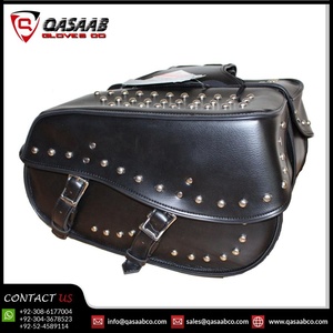 Alforja de cuero para bicicleta de montaña, alforja de moto, biciclo, resistente al agua, último estilo - Product Image 3