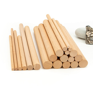 YUESHEN Varilla Redonda <span class=keywords><strong>de</strong></span> Madera <span class=keywords><strong>de</strong></span> Haya Sólida Personalizada, Poste para Ropa, Varilla <span class=keywords><strong>de</strong></span> Yoga, Piezas Mecanizadas por CNC - Product Image 4