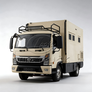 Caravane tout-terrain en aluminium renforcé, anti-choc, équipée pour les expéditions, camping-car entièrement équipé pour le camping en plein air - Product Image 1