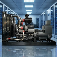Générateur diesel marin triphasé Weifang 200-500KW 50Hz 400V à faible bruit 1500 tr/min AC 24V Démarrage automatique Châssis ouvert ATS
