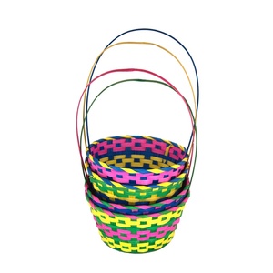 KINGWILLOW,Eco-friendly easter basket gift basket bamboo