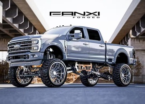 Rines Semiforjados 26x14 28x16 PCD 5X120 5x127 5X150 5X139.7 5X108 6X139.7 6X135 8X165.1 de 6 Birlos para Chevy Silverado 1500 - Product Image 5