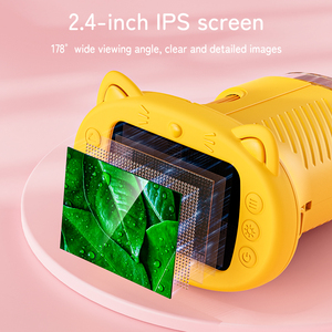 Microscope numérique pour enfants Inskam 386, vente en gros OEM, 2MP HD, 2,4 pouces, 1000X, microscope numérique d'extérieur, jouet pour enfants - Product Image 4