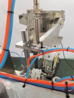Machine de remplissage et de bouchage de flacons à bille de 10 ml, automatique, à tête unique, haute vitesse, manuelle, pour pâte, seringue d'injection de gel de 5 à 110 ml