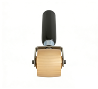 NEICO Rouleau de couture en bois 28mm pour presser le courtepointe, la couture, le papier peint, la décoration intérieure