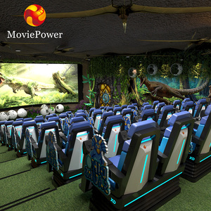 Système de cinéma 5D pour parcs d'attractions avec simulateur de mouvement, sièges dynamiques, construction en fibre de verre pour usage domestique, garderies et aéroports - Product Image 2
