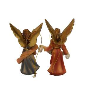 ตุ๊กตานางฟ้าการประสูติ2ชิ้นสำหรับรูปปั้นขนาด10-11ซม. ตกแต่งคริสต์มาสและของเล่น-9006935219487 - Product Image 4