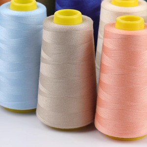 Đầy màu sắc chất lượng cao Máy may chủ đề 100% Spun Polyester may chủ đề 40/2 máy dệt - Product Image 4