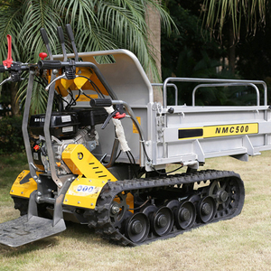 Mini Crawler <b>Dumper</b> Trucks Rubber <b>Track</b> 0.5tons/0.8tons/1.0tons Transporter - Product Image 3