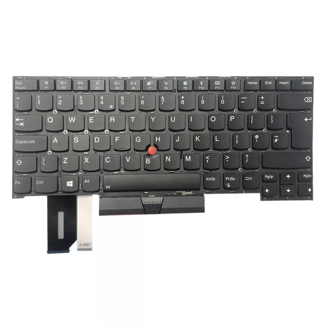 Laptop Keyboard for Lenovo ThinkPad T490s T495 T495s Keyboard Replacement With Backlit Trackpoint