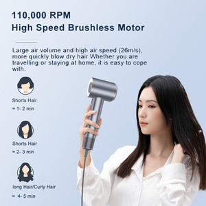 Secador de Pelo Portátil de Alta Velocidad con Tecnología Iónica Revair, Motor Bldc de 1600W, para Hoteles y Hogares, Puede Ser Montado en la Pared - Product Image 4