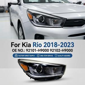Faro Anteriore Auto 92101-H9000 92102-H9000, Fari LED di Alta Configurazione per <span class=keywords><strong>Kia</strong></span> <span class=keywords><strong>Rio</strong></span> 2018-2023 - Product Image 1
