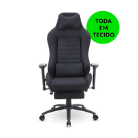 Chaise de jeu personnalisée par le fabricant, dossier haut, cuir, accoudoirs 3D, mousse haute densité, soutien lombaire, chaise inclinable pour PC, pour les joueurs