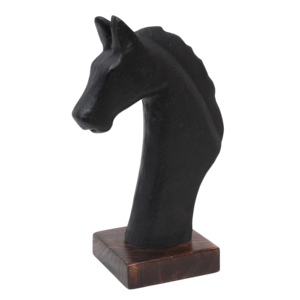 Scultura di Cavallo in Cartapesta Artistica, Ornamento Moderno per Arredamento Casa, Decorazione per Soggiorno, Bagno e Tavolino da Caffè - Product Image 1