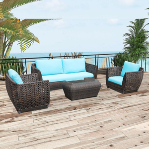 Traditional <strong>Sale</strong> Outdoor Artificial Rattan <strong>Furniture</strong> Indoor Sectional Sofa <strong>Garden</strong> <strong>Furniture</strong> Factory - Product Image 2