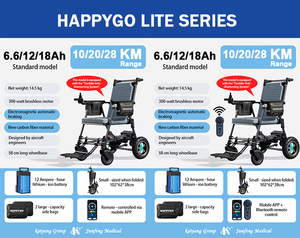<span class=keywords><strong>Fauteuil</strong></span> roulant électrique ultra-léger de 9,8 kg avec batterie au lithium 6A, fabriqué <span class=keywords><strong>en</strong></span> aluminium et <span class=keywords><strong>en</strong></span> fibre de carbone, léger et pliable - Product Image 2