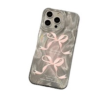 Girly INS Style IMD PC Phone Case pour iPhone 16 14/15 Pro Max 13 Pro XR 8plus 17 Mobile Luxury Design Shockproof Cover