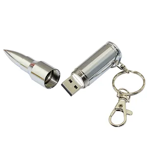 Clé USB en métal Gitra Golden Bullet Clés USB promotionnelles Bullet 8GB 16GB 32GB 64GB 128GB