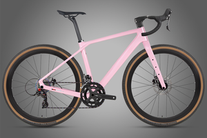 <span class=keywords><strong>Bicicleta</strong></span> de <span class=keywords><strong>Gravel</strong></span> de Fibra de Carbono Estilo Twitter, <span class=keywords><strong>Bicicleta</strong></span> X con Manillar Integrado, <span class=keywords><strong>Bicicleta</strong></span> de Carreras con Freno de Disco, 13 Velocidades Inalámbricas - Product Image 5