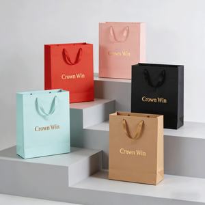 Customized Printed Luxury Eco-friendly Recyclable Art <b>Paper</b> Kids Birthday Bags Gold Foil Lamination Custom Logo Magnetic Closure - Product Image 1