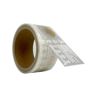 Étiquettes personnalisées en vinyle transparent gaufré imperméables pour huiles essentielles, utilisées pour rehausser l'aspect haut de gamme des produits