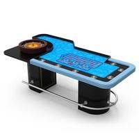 YH Gambling Poker Tisch Profession elle Qualität 22 Zoll Roulette Rad Tisch mit Stahl pedal