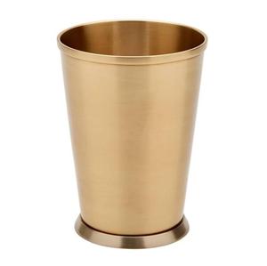 Support de brosse à dents en gros, dernier Design de décoration fantaisie de luxe moderne, support de brosse à dents en cuivre mat fini décoratif - Product Image 1