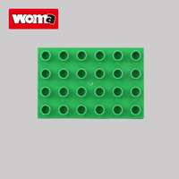 Pack de blocs de construction pour enfants, jouet de maternelle, grande marque, en plastique, accessoires de base, classiques