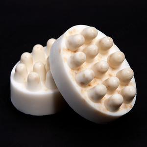 สบู่อาบน้ำวีแกนทำด้วยมือธรรมชาติด้วยน้ำมันหอมระเหยล้างข้าวโอ๊ตสะอาด - Product Image 5