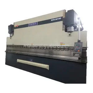 Anhui yawei freio hidráulico, máquina de dobra de aço yawei e200p nc wc67k 300t3200mm cnc