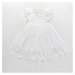 Nuevos Productos, Vestidos Blancos para Niñas, Vestidos para Bebés en India, Hermosos, Compra Directa de China - Product Image 1