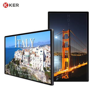 KER Ultra-mince 43 pouces LCD Digital Signage Slim Indoor Flat Screen Tv for Retail <span class=keywords><strong>Store</strong></span> Use for Shopping Mall - Product Image 1