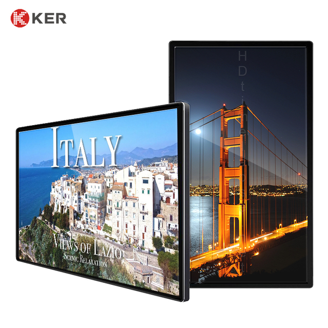 KER Ultra-thin 43-inch Lcd Digital Signage Slim Indoor Flat Screen Tv for Retail Store Use for Shopping Malls
