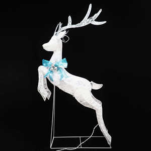 New Arrival <strong>Christmas</strong> 3D Sculptures LED Deer Motif Lights for <strong>Outdoor</strong> <strong>Christmas</strong> <strong>Decorations</strong> - Product Image 3