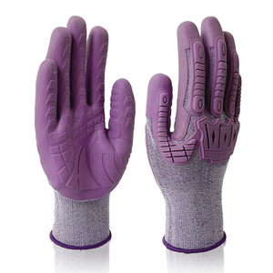 الأكثر مبيعًا قفازة سيليكون واقية مضادة للقطع من البوليستر تأثير على العمل - Product Image 2