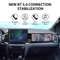 Écran ZWNAV 13,1"+12,3" pour Ford Ranger 2016-2022 Android 15 Carplay DSP GPS Autoradio Stéréo Lecteur 4G WiFi 360 OEM