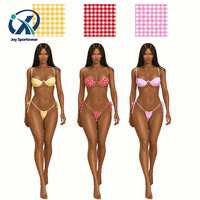 Conception pour femmes, fabricant de bikinis sur mesure, OEM, ensemble de micro-bikinis double couche de haute qualité