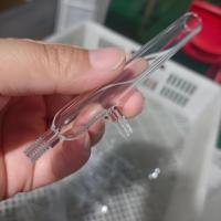 Tubo de Sílice Fundida de Bajo Contenido de OH, Resistente a Altas Temperaturas, Vidrio Óptico para Componentes de Fibra Óptica, Uso Industrial y Escolar, Alta Luminosidad