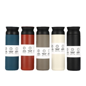 Travel Tumbler <b>Stainless</b> <b>Steel</b> 350Ml 500Ml Insulated Water <b>Bottle</b> For Outdoor And Car Use - Product Image 3