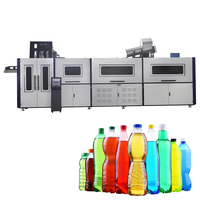 Nouvelle machine de soufflage de bouteilles en plastique PET automatique avec composants Mitsubishi PLC SMC Pompe Moteur Roulement Moteur