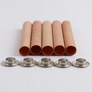 Mèche en bois naturel ronde, tube <span class=keywords><strong>de</strong></span> mèche en bois avec languette métallique pour la fabrication <span class=keywords><strong>de</strong></span> bougies - Product Image 3