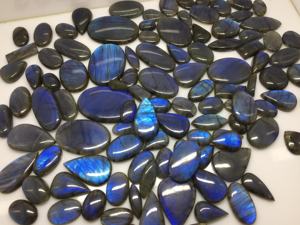 Cabujón de Labradorita Azul Cristal Natural de Calidad AAAAA, Gema Suelta para Joyería, Certificado IGI, Tamaño Personalizado, Cambio de Color - Product Image 5