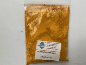 PIGMENT POWDER CHROME <strong>TITANATE</strong> BROWN 2401 Vs <strong>YELLOW</strong> L1901 for PAINT POWDER COATING PLASTIC METAL COATING Mixed Materials