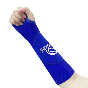 أكمام مضغوطة لحماية ذراع اللاعبين من ارتجاجات القفز على المضخم لحماية الذراع أثناء ممارسة الرياضة