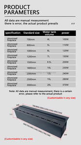 <span class=keywords><strong>Chimenea</strong></span> ultrasónica con conexión <span class=keywords><strong>móvil</strong></span> 2025, con luces LED ajustables y efecto de llama realista para el hogar - Product Image 2
